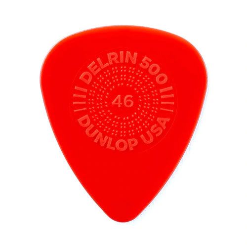 Jim Dunlop Prime Grip Delrin 500 Picks, 0.46 mm (72 pcs)