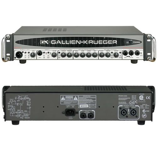 Gallien Krueger 700RB-II Bi-Amp Bass Amplifier Head Floor Model