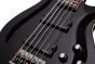 Schecter Omen-5, 5-String Bass Left Handed Gloss Black w/ Coffin B195R Hard Case