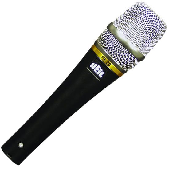 Heil Sound PR 20 UT Dynamic Vocal Microphone Packaging