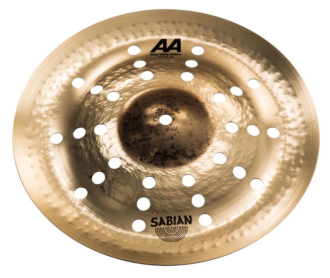 SABIAN 12” AA Mini Holy China Brilliant Cymbal