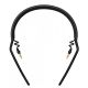 AIAIAI H02 Reinforced Nylon Headband w/ Silicone Padding Black