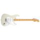 FENDER Jimmie Vaughan Tex-Mex Stratocaster Maple Neck, Olympic White Finish