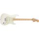 Fender Deluxe Roadhouse Stratocaster Maple Neck Olympic White Front