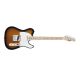 Fender Squier Affinity Tele Guitar Maple 2-Tone Sunburst DEMO