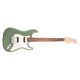 Fender American Professional Stratocaster HH Shawbucker Guitar Rosewood Antique Olive front