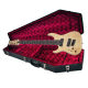 Schecter C-7 Multiscale SLS Elite Left Handed Electric Guitar, Gloss Natural w/ Coffin G185R Hard Case