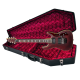 Schecter Omen Extreme 6 FR Electric Guitar, Black Cherry w/ Coffin G185R Hard Case
