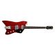 GRETSCH G6199 Billy-Bo Jupiter Thunderbird Guitar, Firebird Red Finish, “G” Cutout Tailpiece