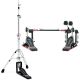 DW 5002 Double Bass Drum Pedal w/ 5500TD Hi-Hat Stand