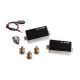 SEYMOUR DUNCAN Livewire Dave Mustaine Active Pickup Set - Black Nickel