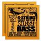 ERNIE BALL 6-string Slinky Bass Strings Long Scale Nickel Wound (2838)- 2 Pack