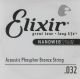 Elixir Acoustic Phosphor Bronze w/ NANOWEB Coating Single String, .032