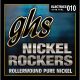 GHS Nickel Rockers Guitar Strings, Light .010