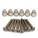 All Parts Pack of 8 Steel Single Coil Pickup Screws