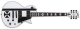 ESP LTD James Hetfield Iron Cross Electric Guitar, Snow White (Hardshell Case Included)