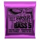 Ernie Ball Power Slinky 5-string Bass Strings Nickel Wound