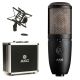 AKG P420 High Performance Large Diaphragm Dual-Capsule True Condenser Microphone cardioid frequency response