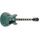 Ibanez AF73 Hollow-Body Electric Guitar Olive Metallic