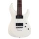 Schecter C-8 Deluxe 8-String Electric Guitar Rosewood Fretboard Satin White 