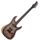 Schecter 1500-SHC Reaper-6 Series 6-String RH Electric Guitar-Satin Charcoal Burst 1500-shc