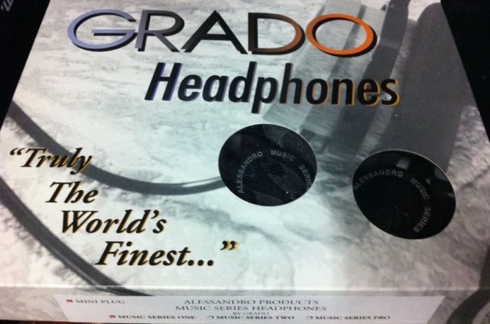 Alessandro Music Series One 1 32 Ohm Open Air Headphones By Grado Labs USED box