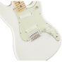 Fender Duo-Sonic, Maple Fingerboard, Aged White Guitar Demo Gently Used