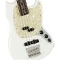 Fender American Performer Mustang Bass RW Neck, (w/gigbag), Artic White