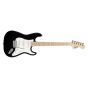 Fender Squier Affinity Series Stratocaster Maple Black Electric Guitar
