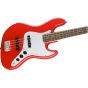 Fender Squier Affinity Jazz Bass, Rosewood Fingerboard, Race Red Back
