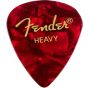 FENDER 351 Shape Premium Picks Red Moto- Heavy -Pack of 12
