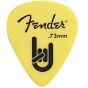 FENDER Rock-On Touring Picks Yellow .73 Thickness - 12 Count 
