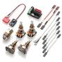 EMG Wiring Kit for 1-2 Active Pickups - Long Shaft