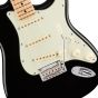 Fender American Professional Stratocaster Guitar Maple Neck Black close