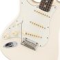 Fender American Professional Stratocaster Left Handed Guitar Rosewood Olympic White
