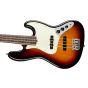 Fender American Professional Fretless Jazz Bass Rosewood 3-Color Sunburst Angle1