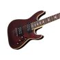 Schecter Omen Extreme-7 7-String Electric Guitar Black Cherry Angle