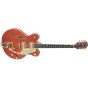 G6620TFM Players Edition Nashville Center Block Double-Cut, Bigsby, Orange Stain