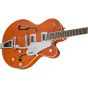 GRETSCH G5420T Electromatic Single Cut Hollow Body Electric Guitar Orange Stain Angle2
