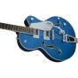 GRETSCH G5420T Electromatic Single Cut Hollowbody Electric Guitar Fairlane Blue Angle3