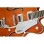 GRETSCH G5422T Electromatic Double Cut Hollowbody Electric Guitar Orange Stain Angle4