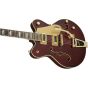 GRETSCH G5422TG Electromatic Double Cut Hollowbody Electric Guitar Walnut Stain Angle2