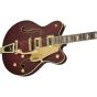 GRETSCH G5422TG Electromatic Double Cut Hollowbody Electric Guitar Walnut Stain  Angle4