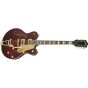 GRETSCH G5422TG Electromatic Double Cut Hollowbody Electric Guitar Walnut Stain  Angle1