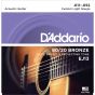 D'Addario EJ13 SET ACOUS 80/20 BRZ CST LITE Acoustic Guitar Strings