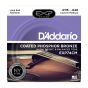 D'Addario Coated Phosphor Bronze Mandolin Strings Custom Medium 11.5-40