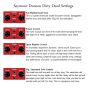 SEYMOUR DUNCAN The Dirty Deed Distortion Pedal Settings