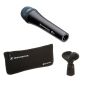 SENNHEISER e935 Cardioid Dynamic Handheld Vocal Microphone shown with accessories
