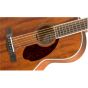 Fender PM-2 Parlor NE Acoustic Guitar All Mahogany Natural