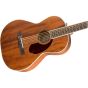 Fender PM-2 Parlor NE Acoustic Guitar All Mahogany Natural